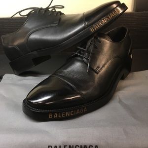 Balenciaga Toe Cap Derby Shoe